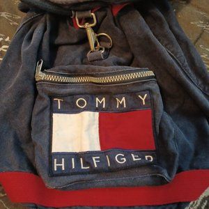 Vintage 90's Jean Tommy Hilfiger Bookbag